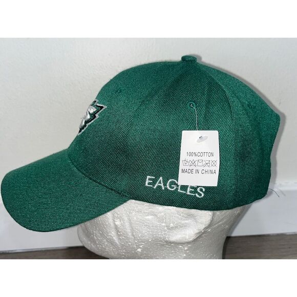 Vintage 90s Philadelphia Eagles Embroidered Green Adjustable Hat Cap Logo NWT - Picture 3 of 8